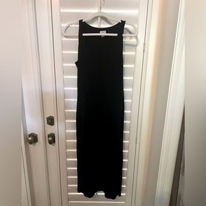 J crew maxi dress (black)